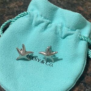 Tiffany & Co. Silver Starfish Earrings